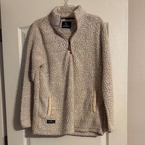Simply Southern Cream Fleece Pullover